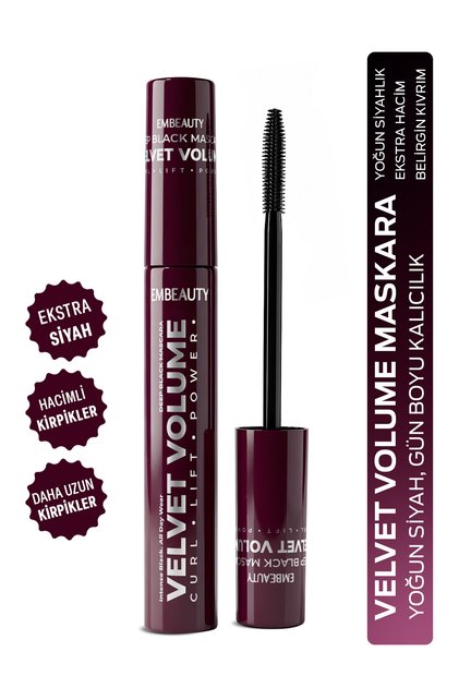 Ultra Black Volumizing Mascara – Volume and Length Effect