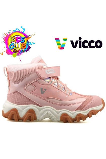 Vicco D'lites Radus Phylon Kauçuk Taban Yünlü Ortopedik Çocuk Bot PUDRA