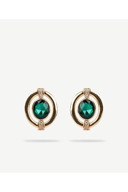 Agate Jewelled Earrings