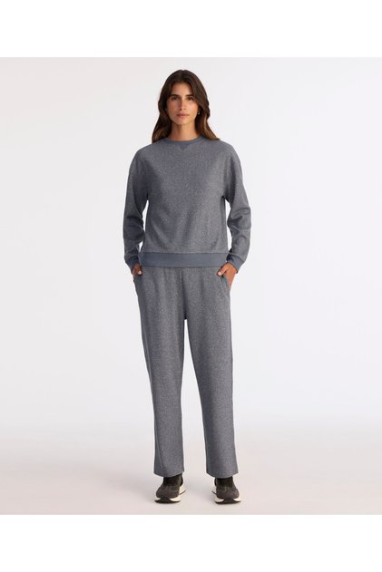 Regular Crew Neck Long Sleeve Sweatshirt
