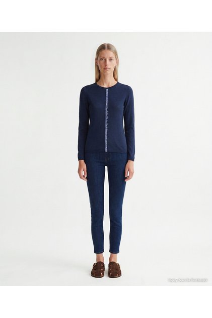 Regular Crew Neck Long Sleeve Sweater