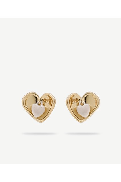 Minimal Earrings with Hearts