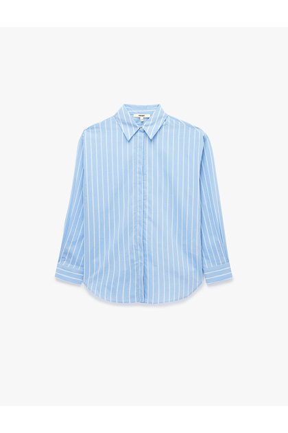 Long Sleeve Shirt Buttoned Classic Collar