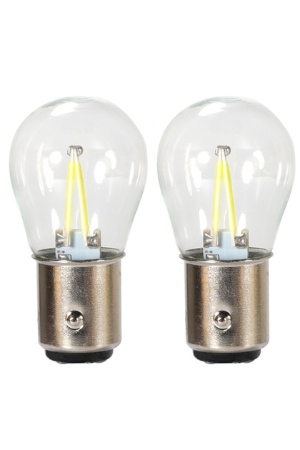 6000K 1157 BAY15D white 2X P21W Ba15s 1156 Led 1157 Bay15d Bulb Socket Filament Chip Car Light Bulb