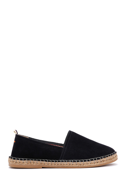Erkek Lacivert Süet Espadril 24SFD616510