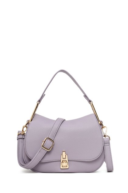 Women's Lilac Long Strap Shoulder Bag 26Sbd2423Ft