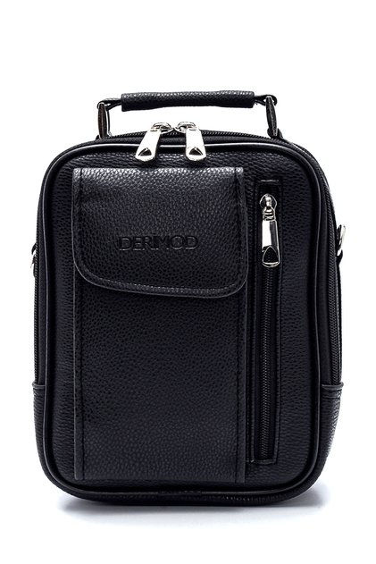Men's Black Messenger Bag 21Wbd3505Ft