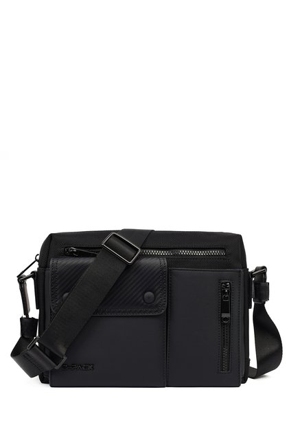Men's Black Mini Messenger Bag 25Wbd301114