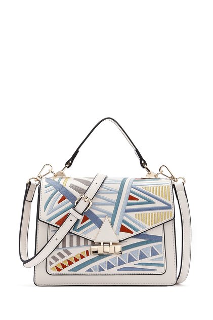 Women's Multicolor Printed Long Strap Sleeve Bag Si 26Pbd260026