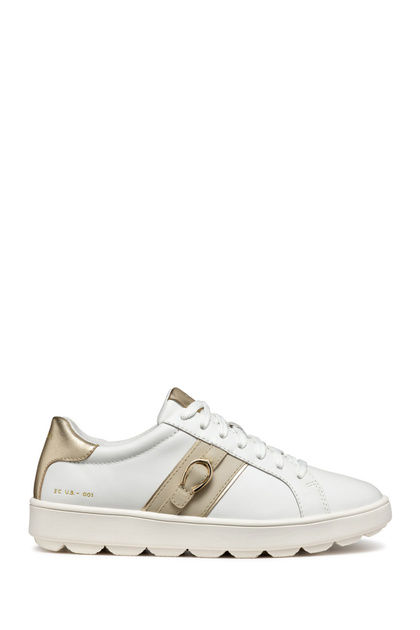 Women's Mink D Spherica Ecub - 1 a - Nappa Lace-Up Sneakers, Genuine Leather Sneaker D46Wea00085C1Z