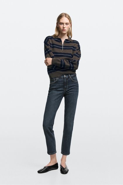 Orta bel crop slim fit jean