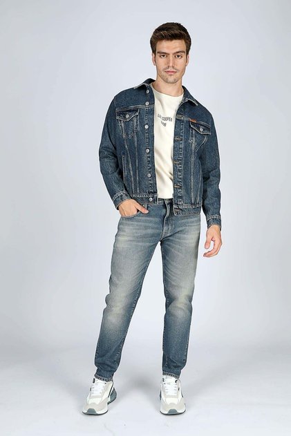 Puebla 6 Men's 100% Cotton Denim Jacket