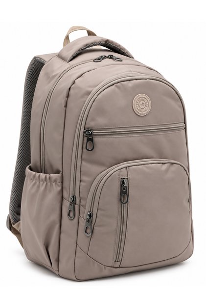 1700 Mink Water Resistant Fabric School Bag Unisex School Backpack