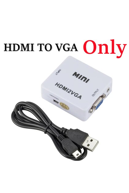 HDMI TO VGA HDMI to VGA Converter With Audio VGA to HDMI Converter HDMI Adapter for Notebook Xbox360