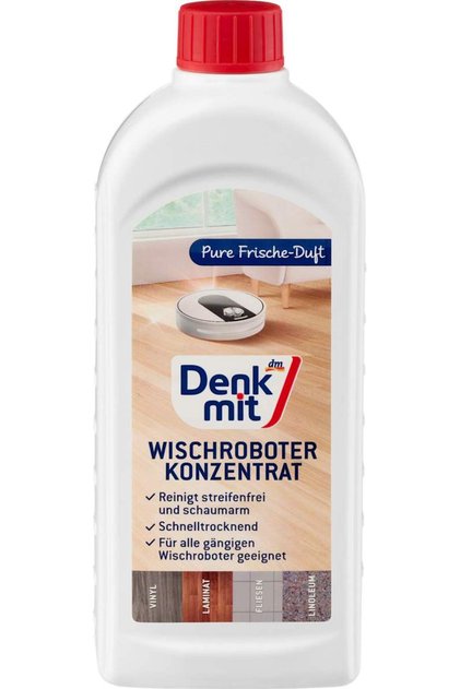 Soluție de curățare concentrată pentru aspiratoare robot, 500 ml