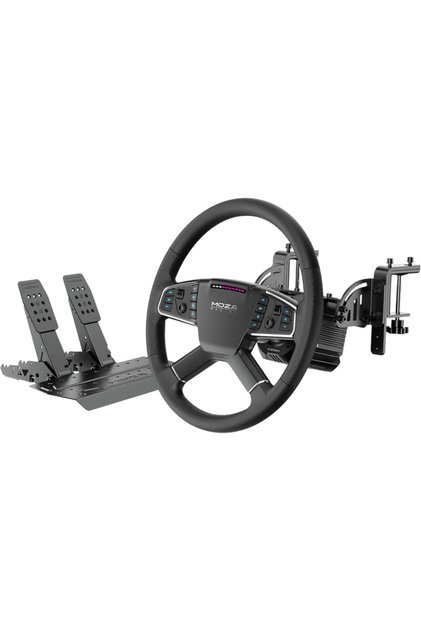 R5 Pro Truck Driving Simulator Yarış Direksiyonu Seti (PC)