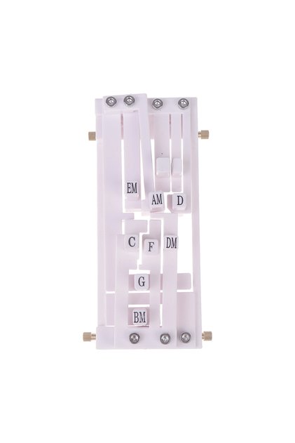 White New Guitar Chord Helper Touch Chords Presser Guitar Chord Trainer Practice Aid Trainer Assiste