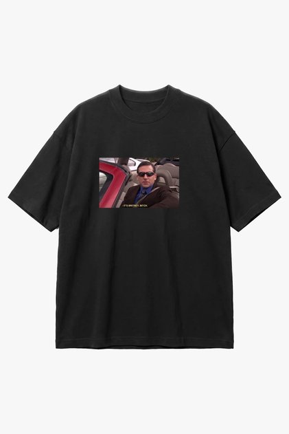 It's Britney B*Tch Printed Black Oversized Unisex T-Shirt.