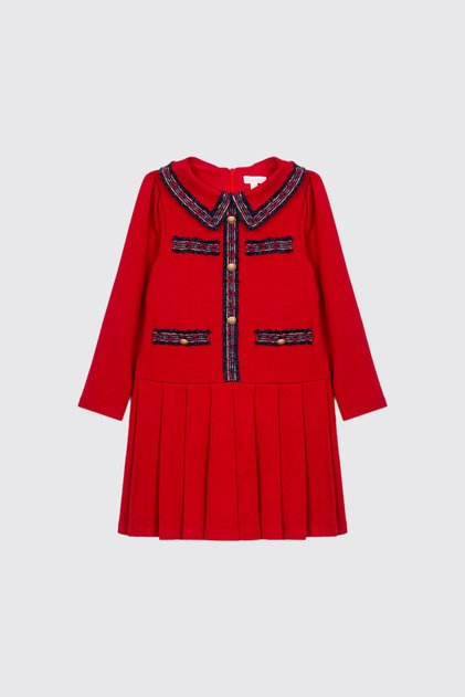 Patachou Baby Girl Red Dress