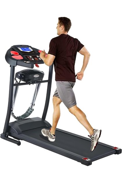 Fitness World Treadmill electric black 1006
