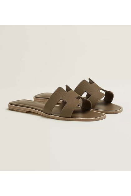 HERME$ 0ran Women Flat Etoupie
