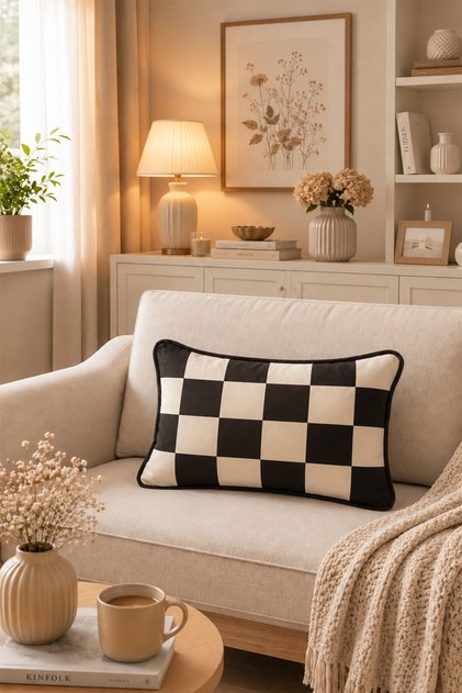 1 Pcs Digital Printed Decorative Double Sided Colorful Pattern Throw Pillow Cover 30X50 cm