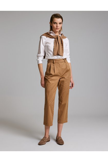Camel Canvas Pants 50331536-VR015