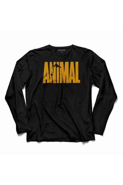 Animal Fitness Gym Tank Top Athlete Tank Top Long Sleeve T-Shirt