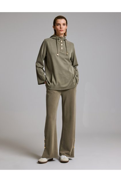 Khaki Loose-Fit Sweatpants 50331462-VR027