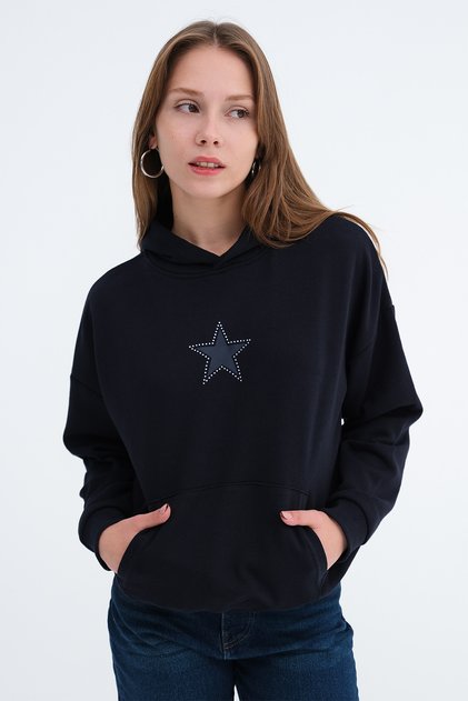 Star-Printed Sweatshirt S10774