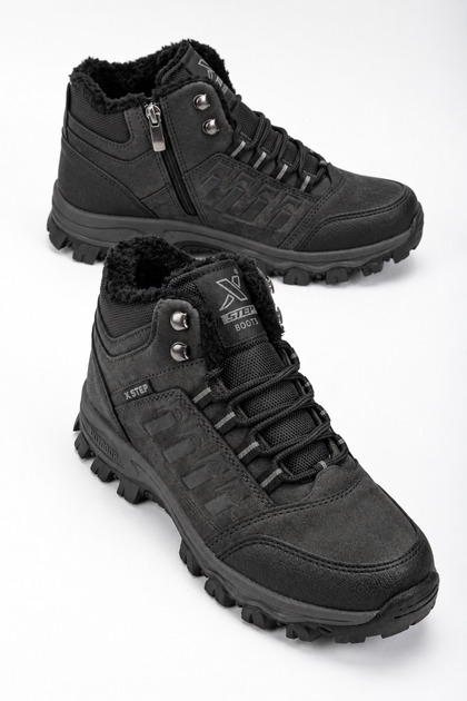 Men's/Women's Winter Waterproof, Non-Slip, Windproof Boots | Zip-Up Boots, Fur-Trimmed, Thermal