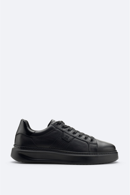 Men's Black 100% Leather Shoes A62Y8026