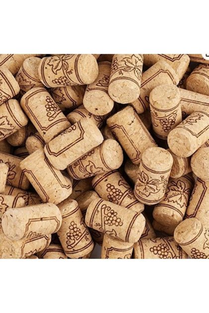 Dop de plută pentru sticle 500 buc. Dop de plută pentru sticle de vin natural, capac pentru sticle