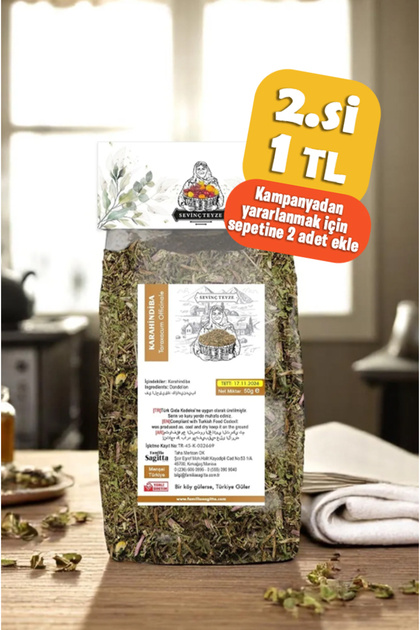 Sevinç Teyze Karahindiba Çayı 50g - Hindiba, Radika, Dandelion Tea