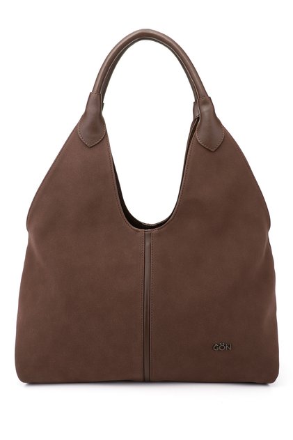 Women's Brown Suede Brown Shoulder Bag