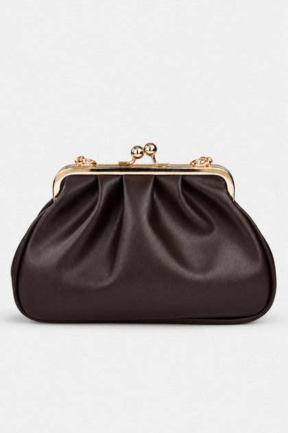 Rosel Clutch Bag - Bitter Brown