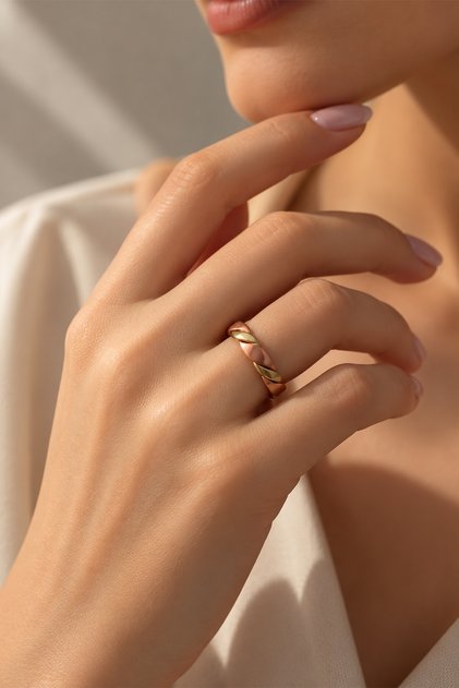 Pure Copper Ring Wedding Ring