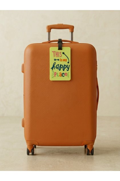 Luggage Tag—Colorful Silicone Luggage Tag with Nameplate—Baggage Tag
