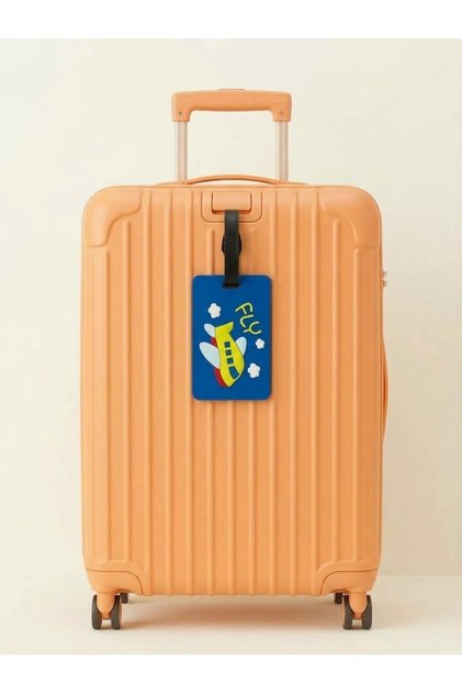 Luggage Tag—Colorful Silicone Luggage Tag with Name—Baggage Tag