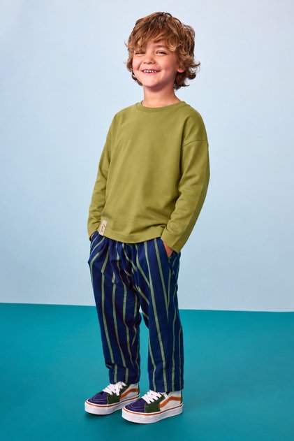 Seasonal Basic T-Shirt 2-10 Years Lime