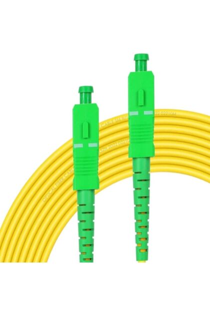 SC/APC – SC/APC Fiber Optik Patch Kablo Tek Mod G652D FTTH OLT ONU Modem Fiber Kablo 20 Metre