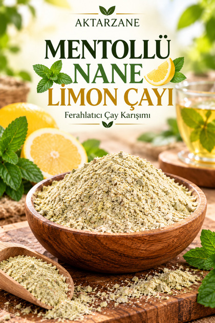 Menthol Mint Lemon Tea Refreshing Tea 100g