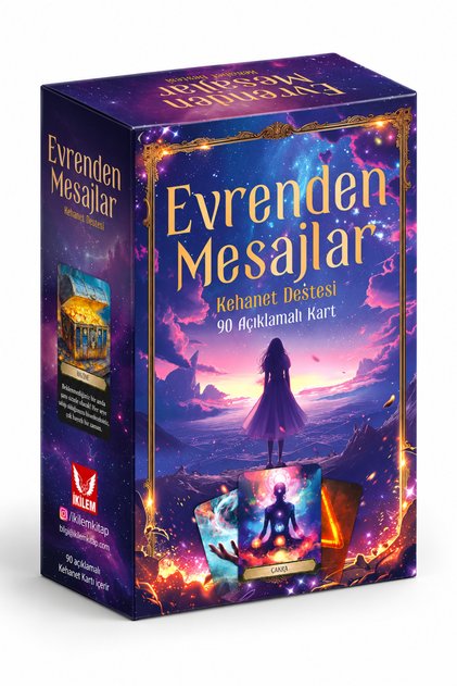Evrenden Mesajlar Tarot Kehanet Destesi / 90 Açıklamalı Kart