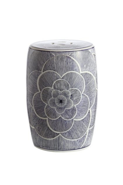 Blume Seramik Tabure ( 26.5 X 26.5 X 42,5 Cm )