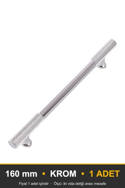 Apex Chrome 160 mm Handle Luxury Country Kitchen Furniture Cabinet Drawer Handle