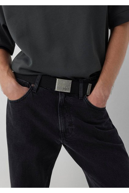 Black Knitted Belt 0912422-900