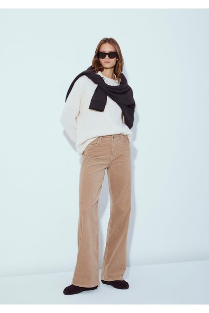 Malibu Brown Velvet Trousers 1010152 -88345