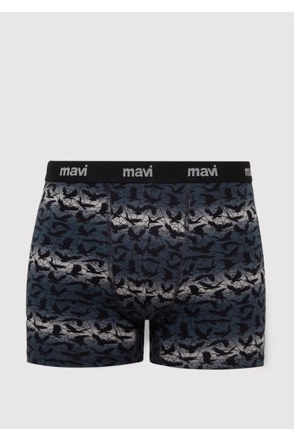 Printed Gray Boxer 0910455-32174