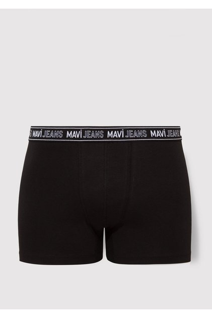 Boxer Shorts - Black - Plain