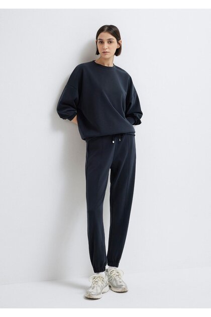 Lux Touch Tencel Tm Black Modal Sweatpants 1600453-900